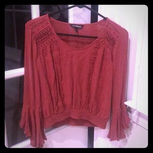 Express Bell-Sleeved Top